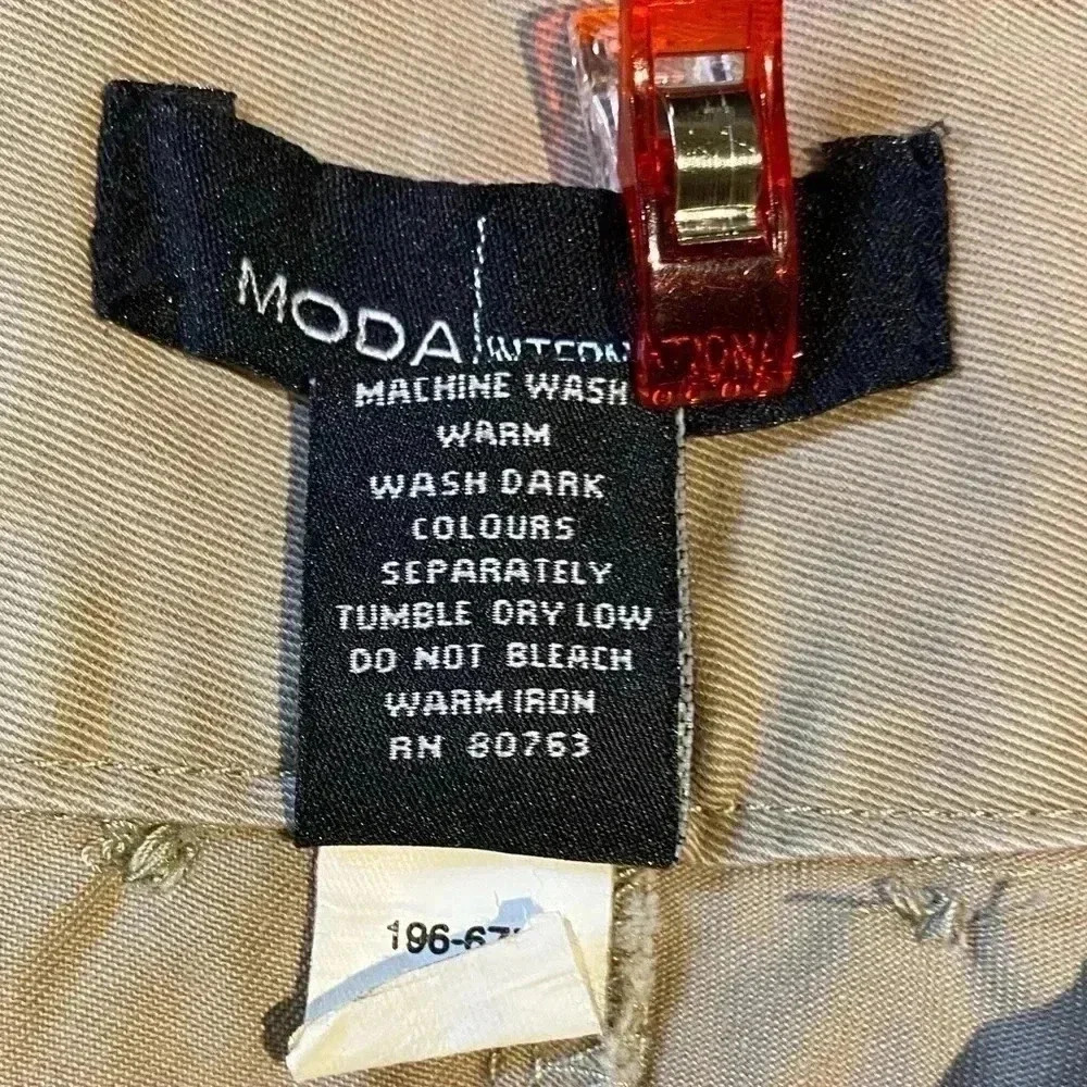 Victoria's Secret Moda International Tan Bermuda Shorts, 10 - Picture 7 of 7